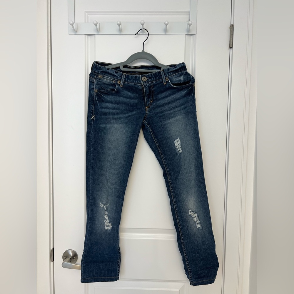 A/X Armani Exchange distressed jeans